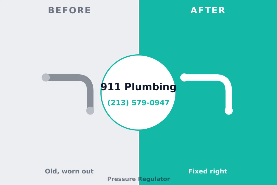 Before and after: plumbing repair Miami Heights, OH